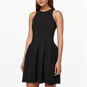 Lululemon Here to There Tennis Dress | Black Tennis Dress